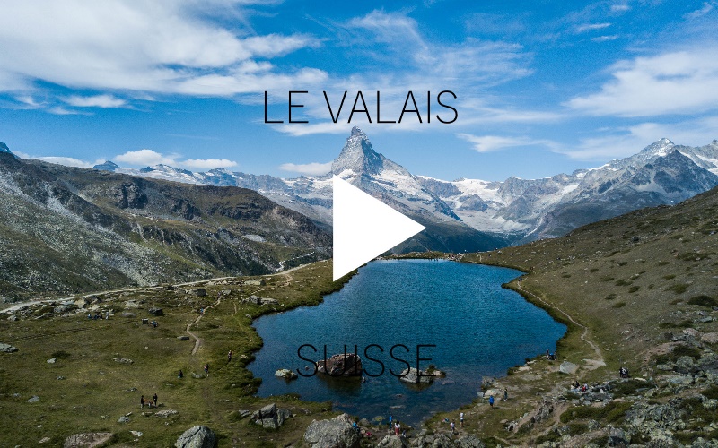 Video le valais Suisse voyage paysages